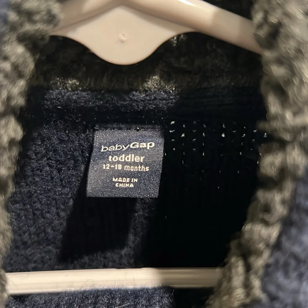 Baby Gap Navy Sweater - Picture 3 of 5